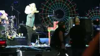 COLDPLAY PERFORMING IN ELEPHANT OUTFITS  Paradise Live In Joburg HD [upl. by Boeschen576]