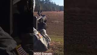 Shooting M320 Grenade Launcher A Day At Work Part 2 [upl. by Hairacaz]