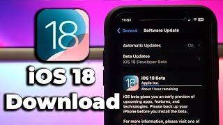 How to download iOS 18 beta Public amp Developer Beta Updates [upl. by Oam]