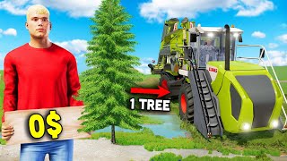 Start from 0 on quot1 Tree No mans landquot 🚜 [upl. by Riehl]