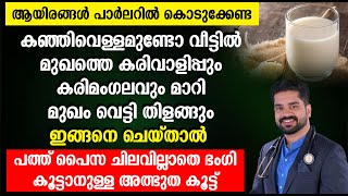 പത്ത് പൈസ ചിലവില്ലാതെ ഭംഗി കൂട്ടാനുള്ള അത്ഭുത കൂട്ട്  MUGAM VELUKKAN TIPS  Dr Bibin jose [upl. by Richardson]