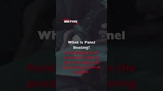 What is Panel Beating automotive automobile paintprotection automotiveexcellence panelbeater [upl. by Biddle]