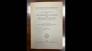 An introduction to the comparative grammar of the Semitic languages history cuneiform language [upl. by Furlong]