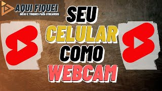 Como usar o CELULAR DE WEBCAM NO PC COM DROIDCAM EM 2022 tutorial dicas wifi usb shorts [upl. by Madalyn]