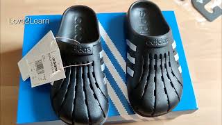 ADIDAS Adilette Clogs  Unboxing [upl. by Atenik178]