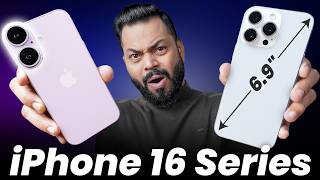 iPhone 16 Series Hands On amp First Look Dummies ⚡ Should You Wait [upl. by Annyahs]