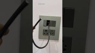 Switch board installation mistakes tips tricks electrical electrician ytshorts viralshorts [upl. by Leiso843]