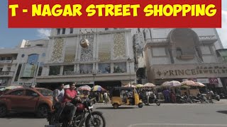 T Nagar street shopping  T Nagar Ranganathan Street Chennai  Cheapest Market Walk Vlog  தீ நகர் [upl. by Eanel859]