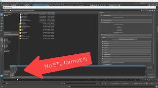 How to Export STL from Maya When The Format Option Doesnt Show Up [upl. by Callahan]