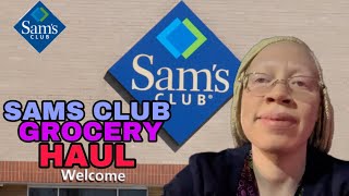 SAMS CLUB GROCERY HAUL  SPENDING MY EBT FOODSTAMPS 🛍️🛒380 BUDGET [upl. by Dailey]