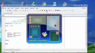 BASCOM plus MkAvrCalculator [upl. by Hgieloj]