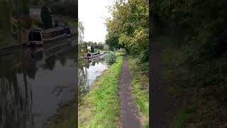 Cookley on the Staffordshire amp Worcestershire Canal Autumn 🍂 Ride canalrivertrust Shorts ​⁠ [upl. by Hillie]