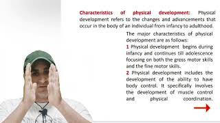 key term characteristics of physical development  Gross amp Fine motor skill development [upl. by Powell374]