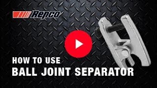 How to use a Ball Joint Separator [upl. by Nospmoht692]