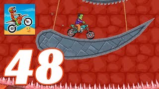 Moto X3M Bike Race Game HULK BIKE  Gameplay Android amp iOS game  moto x3m [upl. by Athalee497]