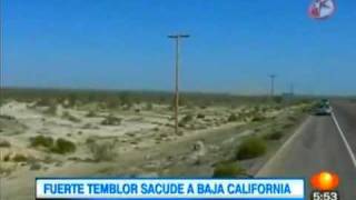 TERREMOTO MEXICALI 72 2010 [upl. by Carla]