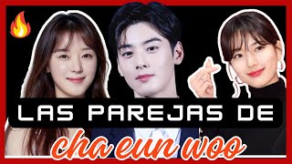 Los ROMANCES de Chaeun Woo ❤️😱 [upl. by Fira]