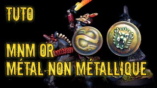 Comment peindre de lor en Métal NonMétalique NMM [upl. by Nelrsa]