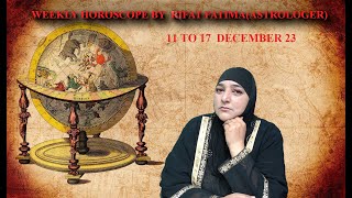 Rifat Fatima Live Stream 11 To 17 Dec 23  weekly horoscope astrologer Birth stone Part 1 [upl. by Enirok]