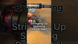 Easy Fix for Spinning Reel Mistake of not putting line under the bail fishing fishingtips howto [upl. by Bikales]