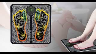 EMS Foot Massager Muscle Stimulator TENS 12 Modes 19 Intensity With Timer Setting [upl. by Saberio]