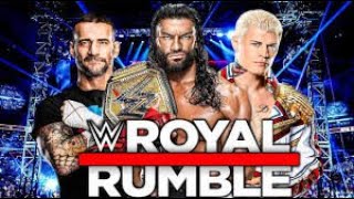 WWE 2K24 Royal Rumble Match  Roman ReignsBrock LesnarJohn CenaHulk HoganUndertakerBatista MJF [upl. by Clarinda951]