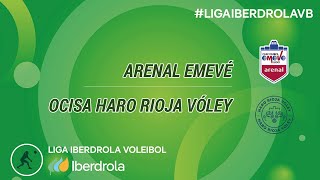 Liga Iberdrola 2324  J17  Arenal Emevé vs OCISA Haro Rioja Voley [upl. by Henni]