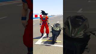 GTA V  NINJA H2R VS ONE WHEEL BIKE IN GTA 5  gta gta5thar shorts viral gta gta5 [upl. by Nilat]