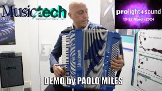 Prolight Sound 2024  Musictech Demo by Paolo Miles [upl. by Gabbie]