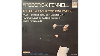 Vinyl Holst  Suite No1 FennellThe Cleveland Symphonic Winds ProJect Essential II [upl. by Irodim]