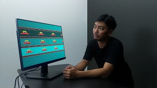 Monitor 100 Hz Baguskah Untuk Gaming  ft ASUS VA27EHF [upl. by Barry]