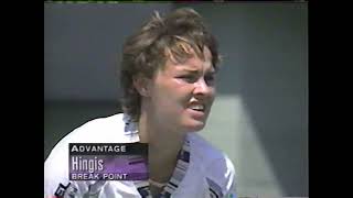 Martina Hingis vs Monica Seles 1997 Lipton Championships  Womens Singles ESPN [upl. by Ytsenoh]