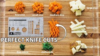 How to Master Basic Knife Skills  Knife Cuts 101 [upl. by Whalen]