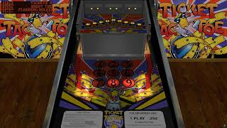 Ticket Tac Toe Pinball VPX [upl. by Irak]