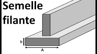 Dimensionnement des semelles filantes [upl. by Muscolo]