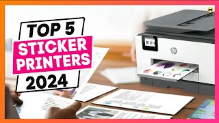 Best Printer for Stickers 2024 Top 5 Picks Creatives and Businesses [upl. by Hafeetal]