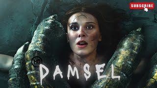 Hollywood Adventure Thriller  Damsel2024 Full movie explained in HindiUrdu [upl. by Publus]