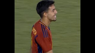 Ilias Akhomach  Every Touch  Spain U21 VS Scotland U21 10 [upl. by Aihsar]