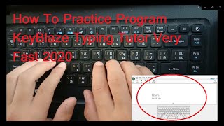 How To Practice Program KeyBlaze Typing Tutor Very Fast ampโปรแกรมฝึกพิมพ์ KeyBlaze Typing Tutor 2020 [upl. by Henig]