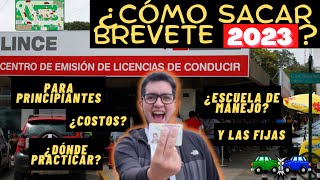 ¿Cómo Sacar Brevete 2023 AI  Para principiantes Las fijas Examen reglas y manejo 💡💡🚗🚗🚗 [upl. by Trillbee]