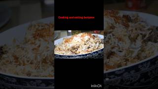 Kivabe biriyane ranna kore khelam।।how cook beririyane and eat। কিভাবে মজা করে বিরানী রান্না করেখাই [upl. by Annohsak]