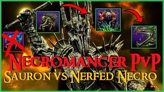 NECROMANCER ESO PVP Sauron Makes Nerfed Necro Work [upl. by Ridinger250]