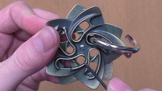 E14  SOLUTION  Helix by Hanayama Cast Puzzles [upl. by Yrocal]