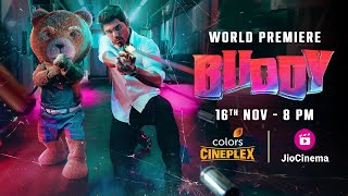 Buddy Hindi Glimpse  Allu Sirish Gayatri Bharadwaj  16th Nov 8PM  Colors Cineplex  Jio Cinema [upl. by Eiznil]