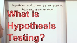 Intro to Hypothesis Testing in Statistics  Hypothesis Testing Statistics Problems amp Examples [upl. by Ahserak]