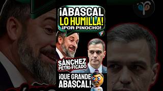 Tal es LA PALIZA de ABASCAL a Sánchez que LA LIAN PARDA  VOX CONGRESO [upl. by Yaffit816]