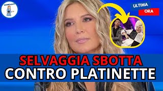 😱 PLATINETTE DEMOLISCE SELVAGGIA  DOPO 9 ANNI ESPLODE LA BOMBA A DOMENICA IN 💣 [upl. by Clite100]