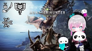 【MONSTER HUNTERWORLD】新米狩人やっとアイスボーン編へ M4～【笹森 柚輝VTuber】 [upl. by Odrawde]