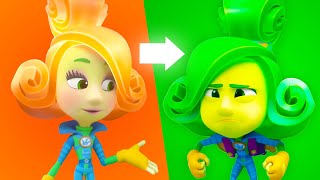 Verdas SURPRISE Makeover 💄  The Fixies  Animation for Kids [upl. by Profant825]