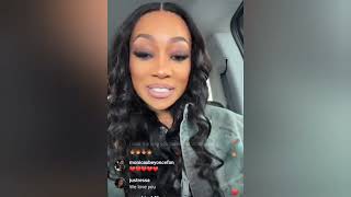 Monica Live On IG Speaks To Haters About Her New Man 👀 instagram [upl. by Allyce343]